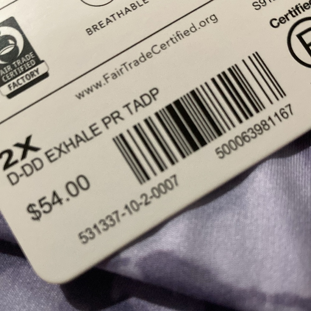 Athleta Plus Size Exhale Sports Bra NEW - Picture 7 of 7